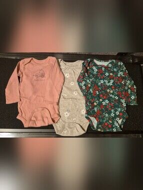 Bodysuite Baby Girls Long-Sleeve